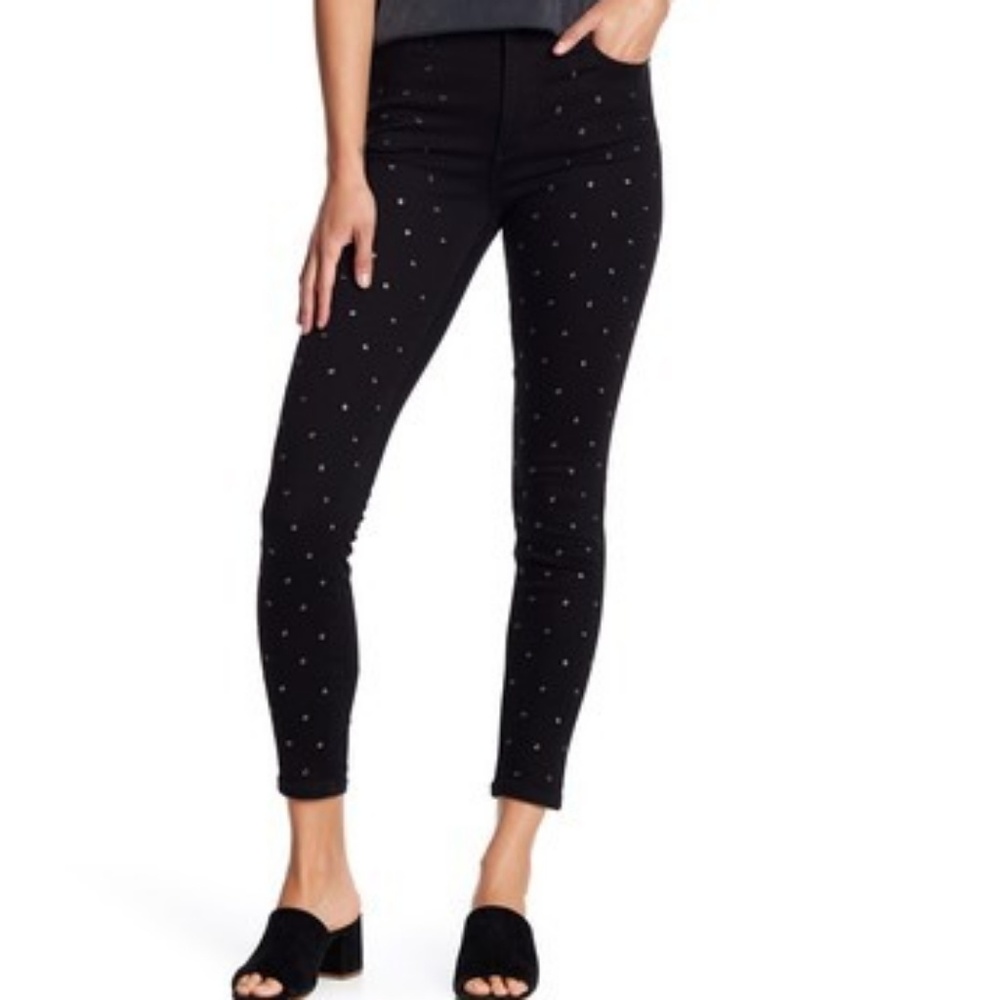 Sam Edelman The Stiletto Grommet Skinny Jeans